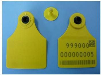 134 kHz LF Animal Tracking RFID Ear Tag